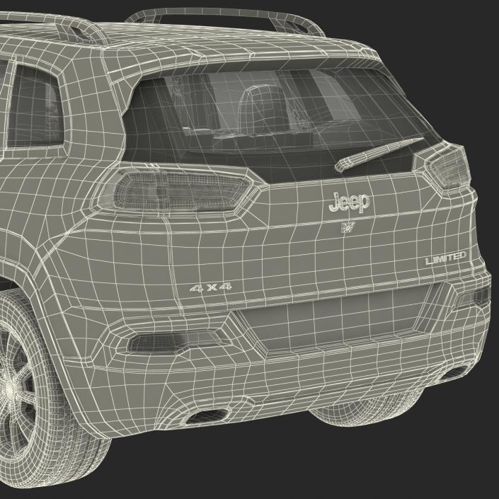 3D Jeep Cherokee 2015 model