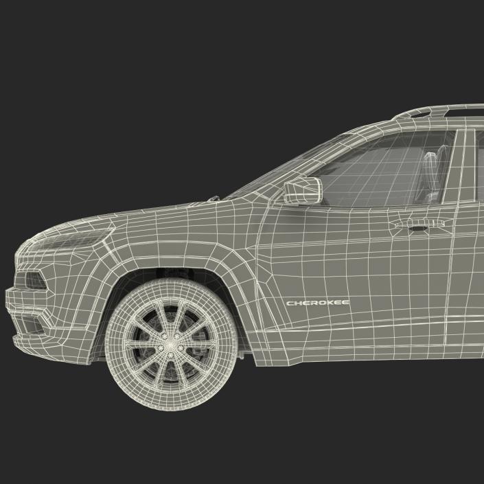 3D Jeep Cherokee 2015 model