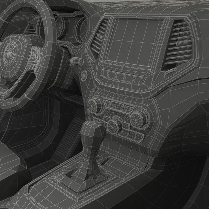 3D Jeep Cherokee 2015 model