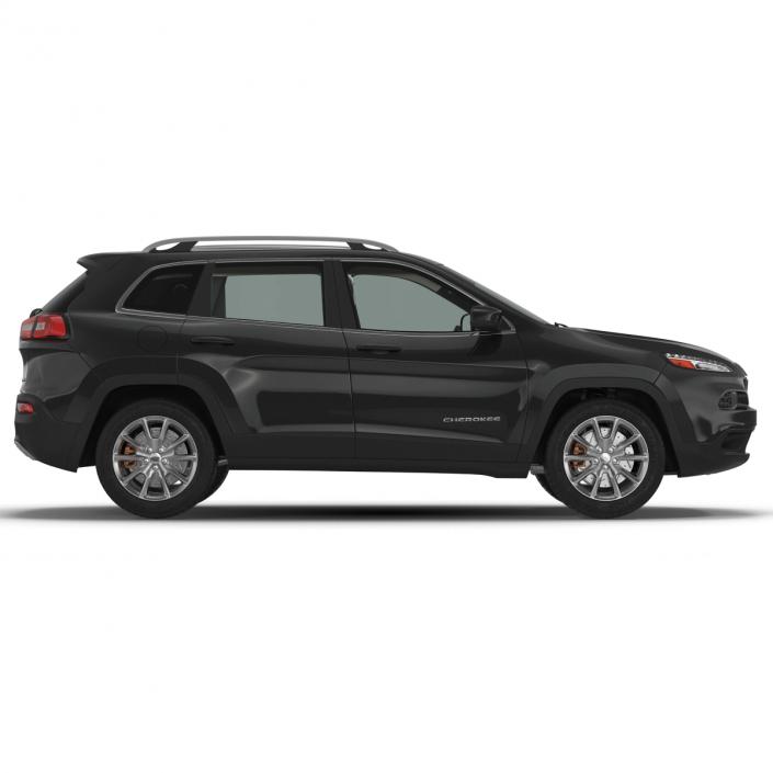 3D model Jeep Cherokee 2015 Rigged