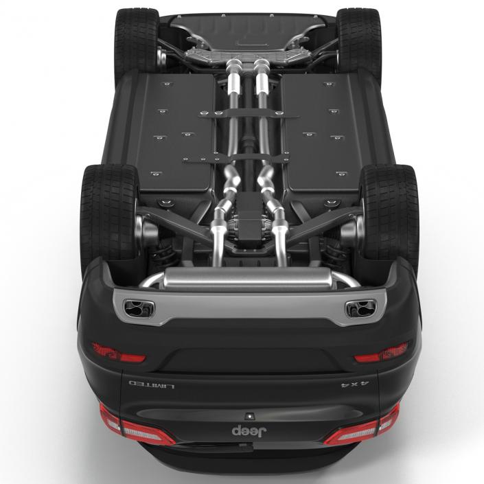 3D model Jeep Cherokee 2015 Rigged