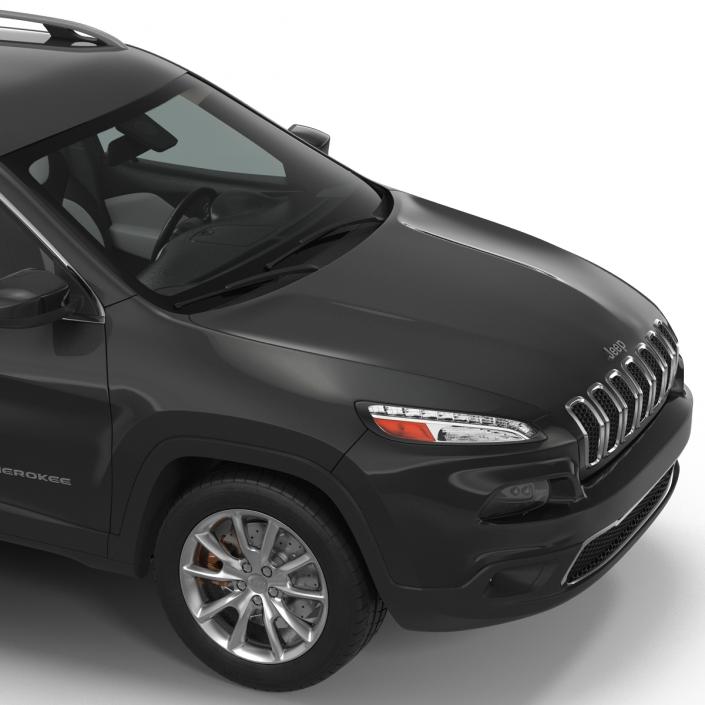 3D model Jeep Cherokee 2015 Rigged