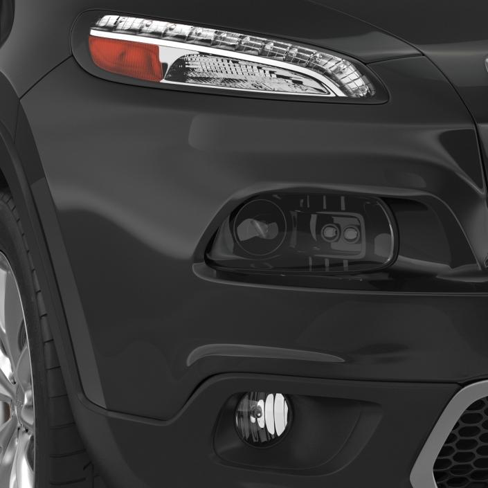 3D model Jeep Cherokee 2015 Rigged