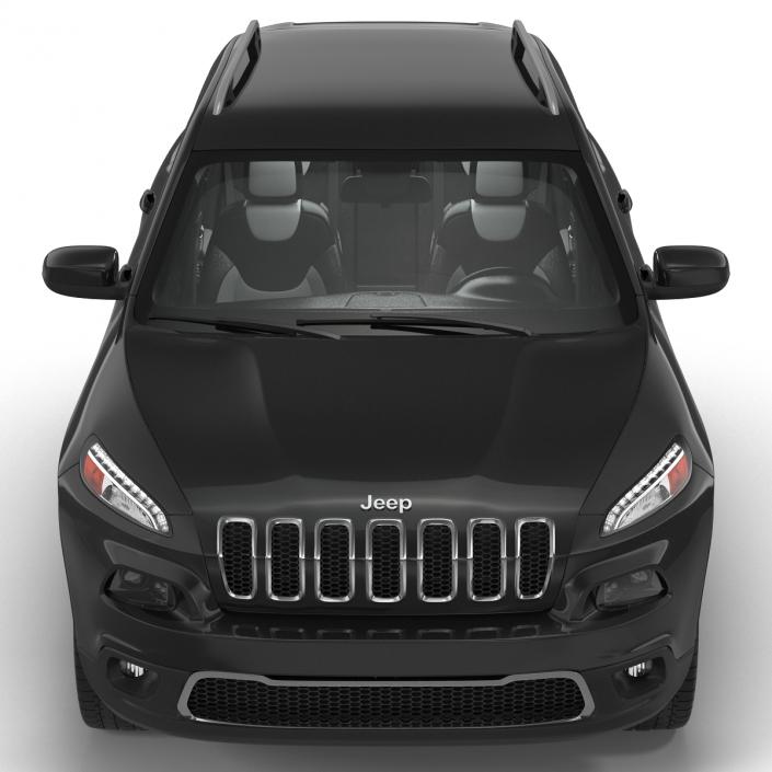 3D model Jeep Cherokee 2015 Rigged