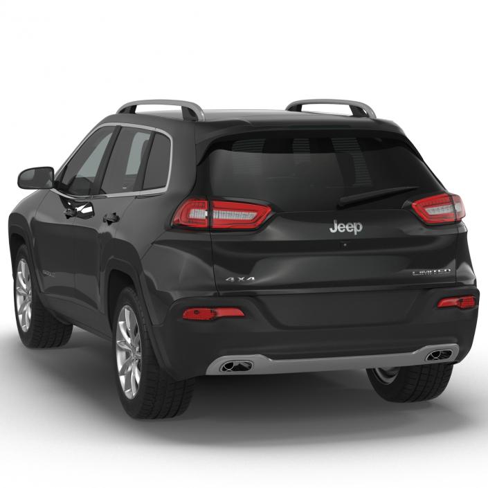 3D model Jeep Cherokee 2015 Rigged