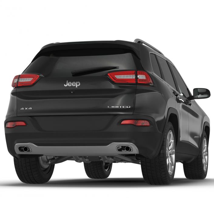 3D model Jeep Cherokee 2015 Rigged