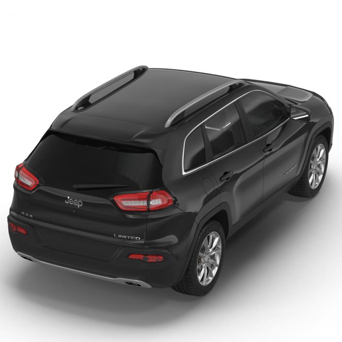 3D model Jeep Cherokee 2015 Rigged