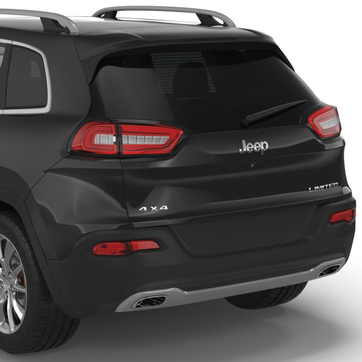 3D model Jeep Cherokee 2015 Rigged