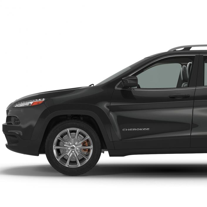 3D model Jeep Cherokee 2015 Rigged