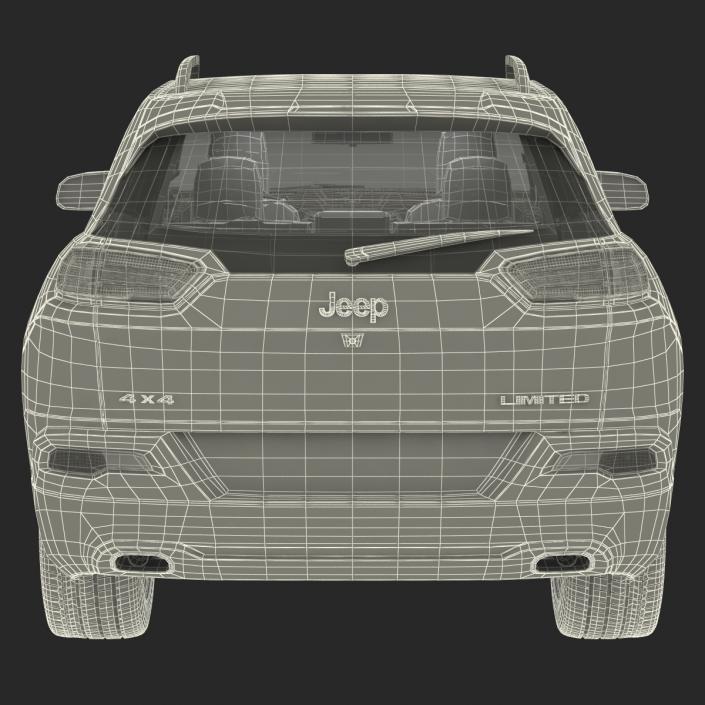 3D model Jeep Cherokee 2015 Rigged