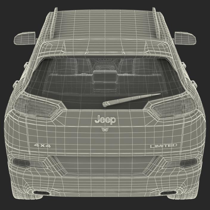 3D model Jeep Cherokee 2015 Rigged