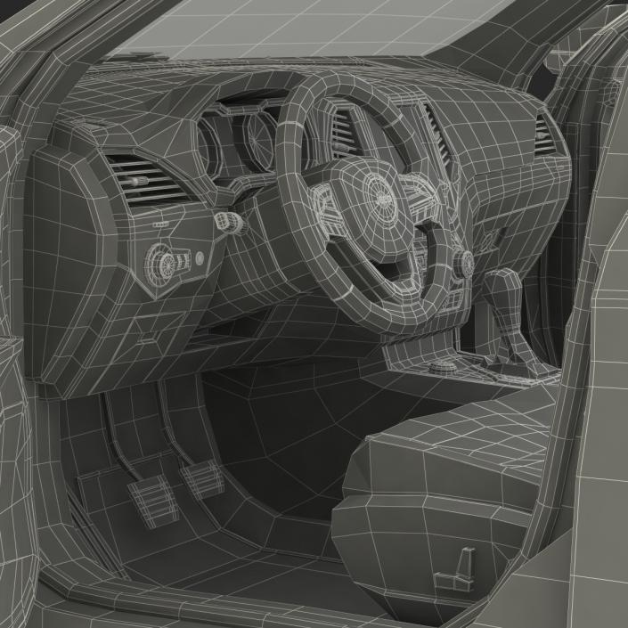 3D model Jeep Cherokee 2015 Rigged