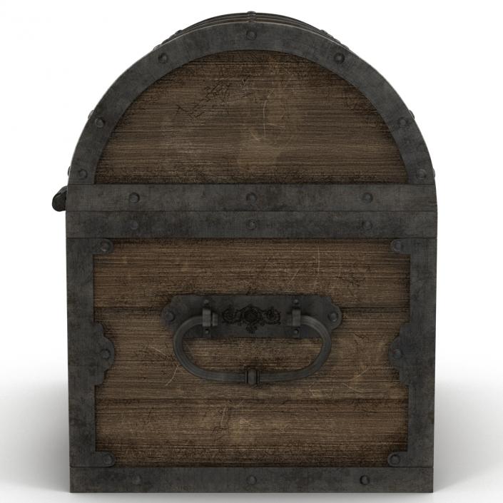 3D Old Wooden Chest