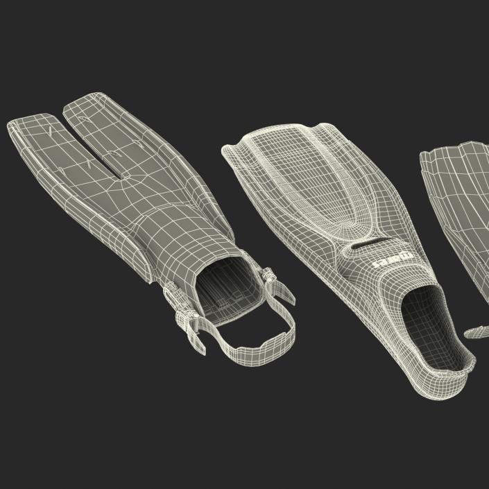 3D model Swim Fins 3D Models Collection