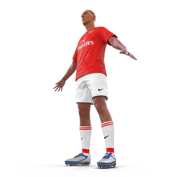 3D Soccer Player Arsenal