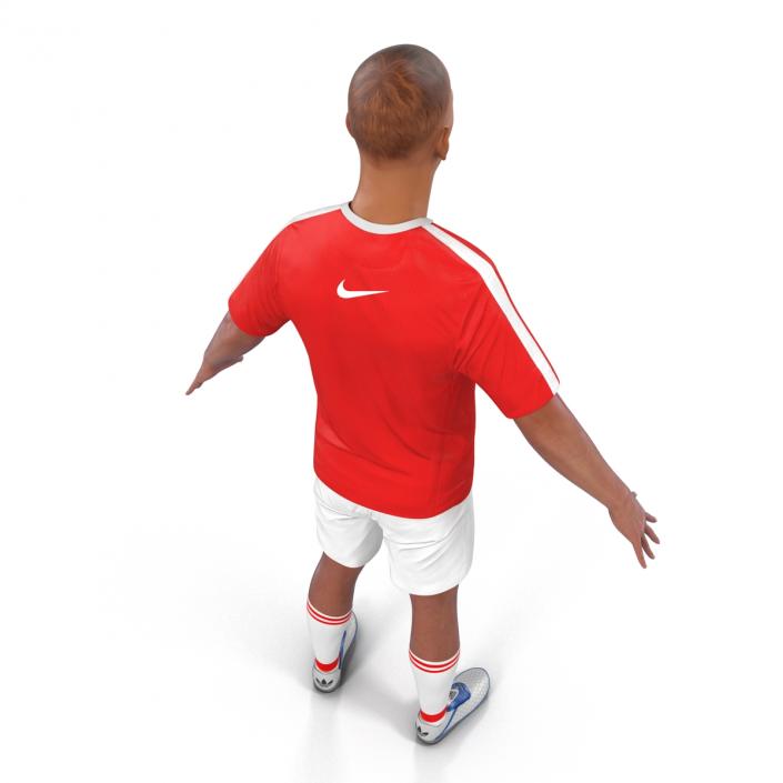 3D Soccer Player Arsenal