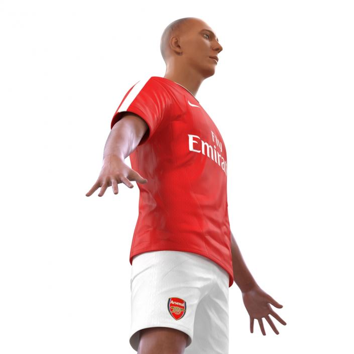 3D Soccer Player Arsenal