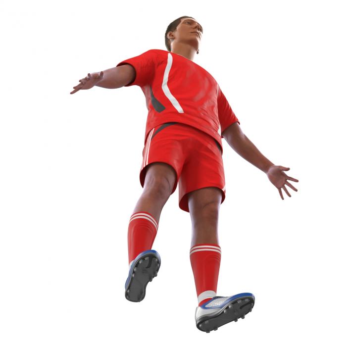 3D Soccer Player Generic Rigged model