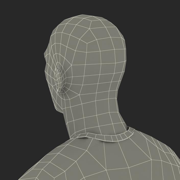 3D Soccer Player Generic Rigged model