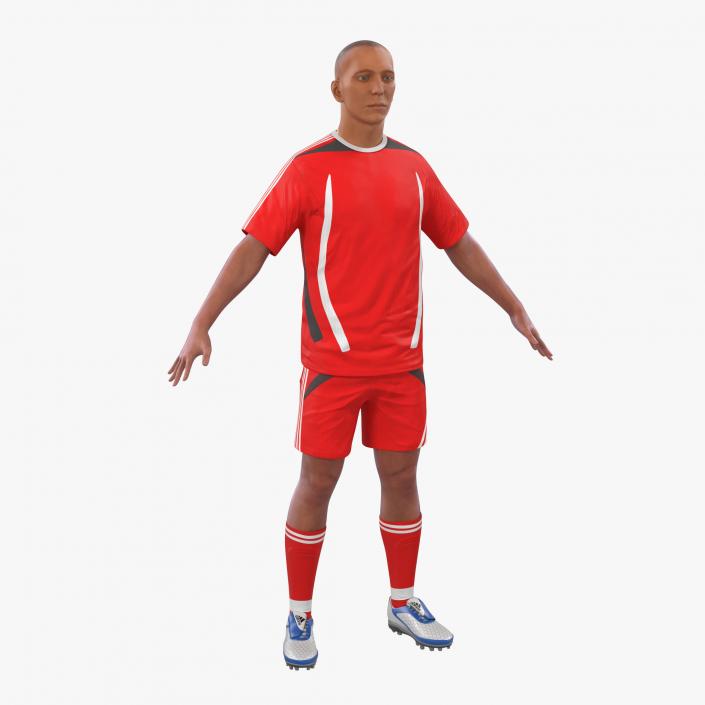 3D Soccer Player Generic