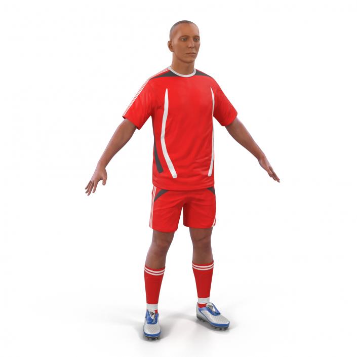 3D Soccer Player Generic