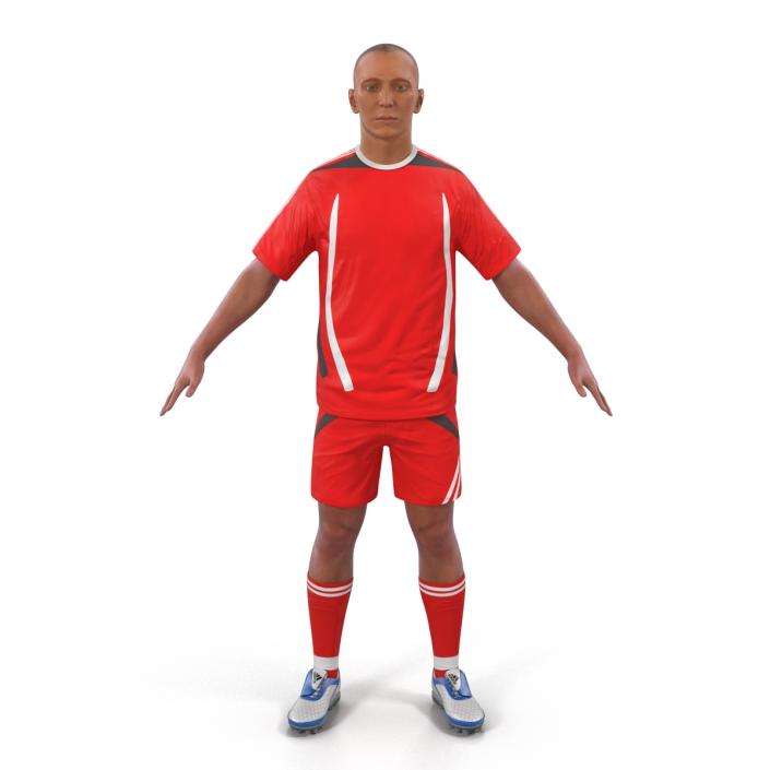 3D Soccer Player Generic