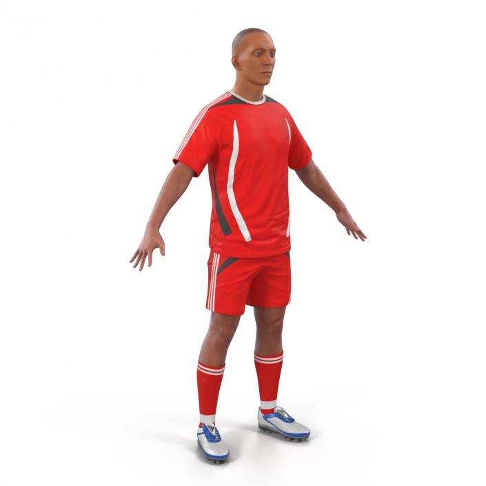 3D Soccer Player Generic