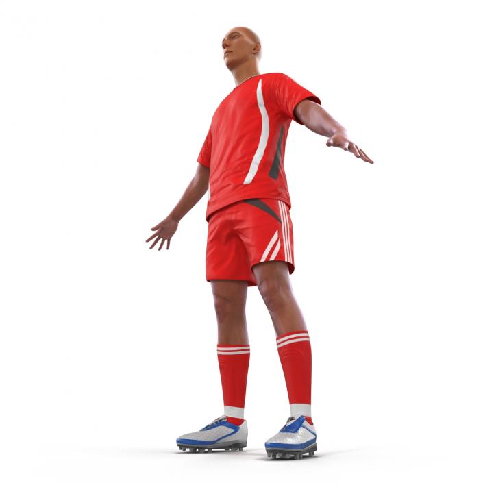 3D Soccer Player Generic