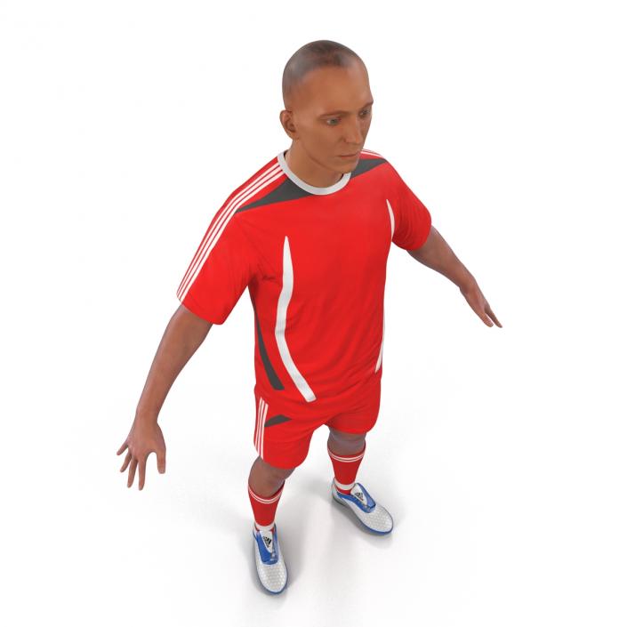 3D Soccer Player Generic