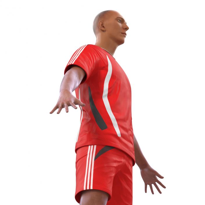 3D Soccer Player Generic