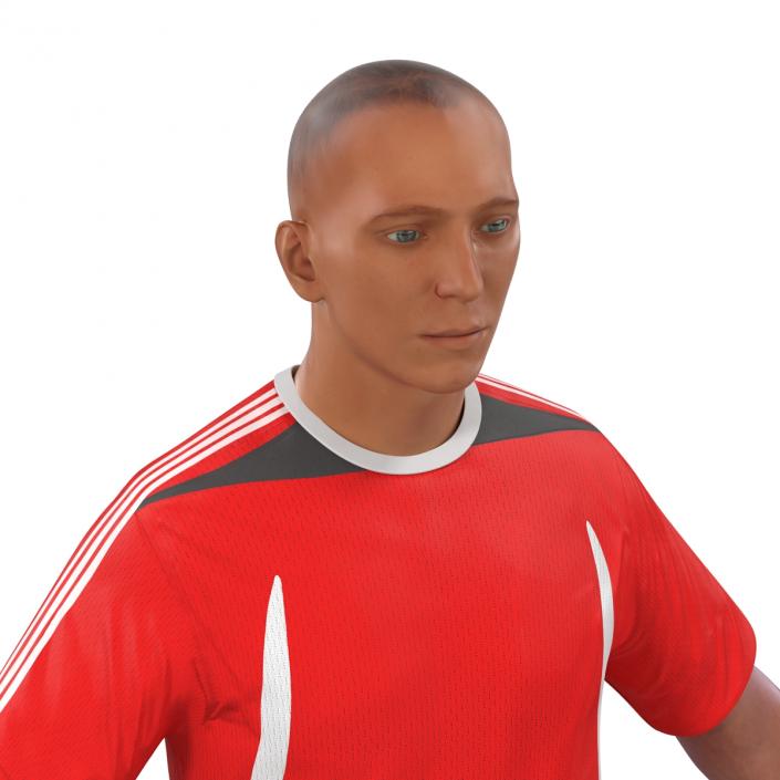 3D Soccer Player Generic