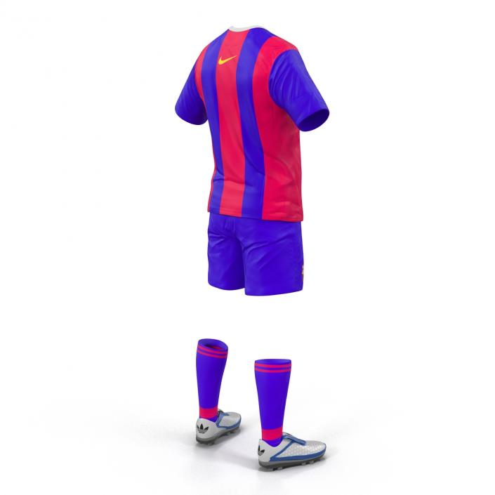 Soccer Clothes Barcelona 3D model