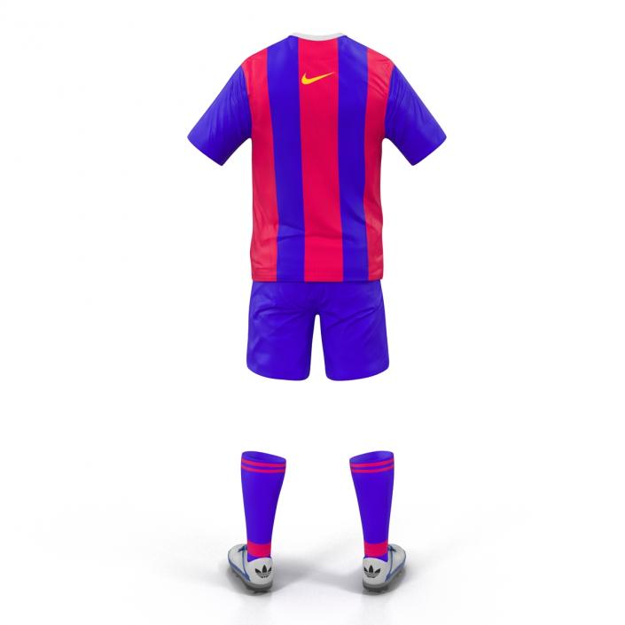 Soccer Clothes Barcelona 3D model