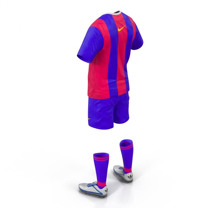 Soccer Clothes Barcelona 3D model