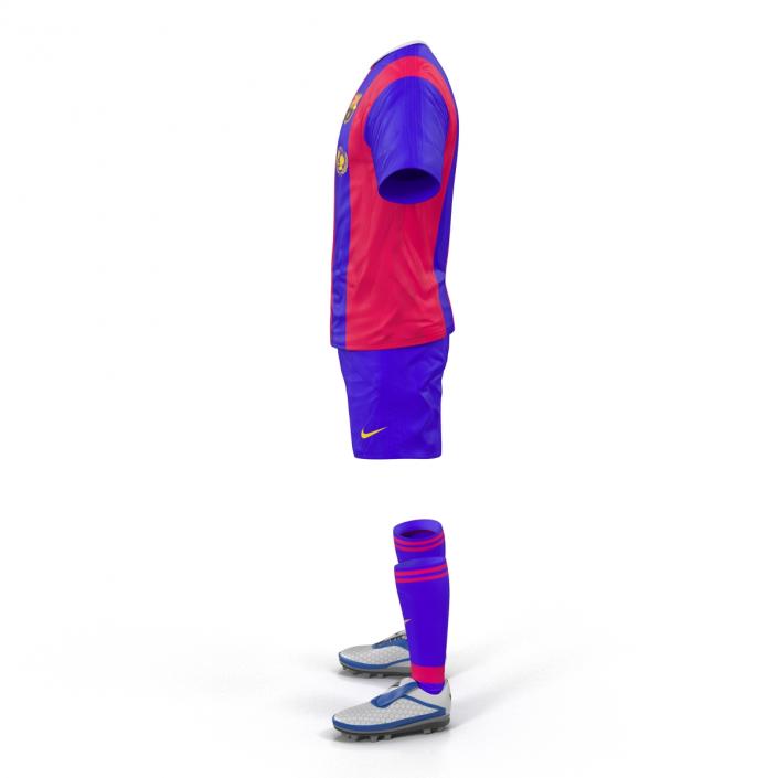 Soccer Clothes Barcelona 3D model