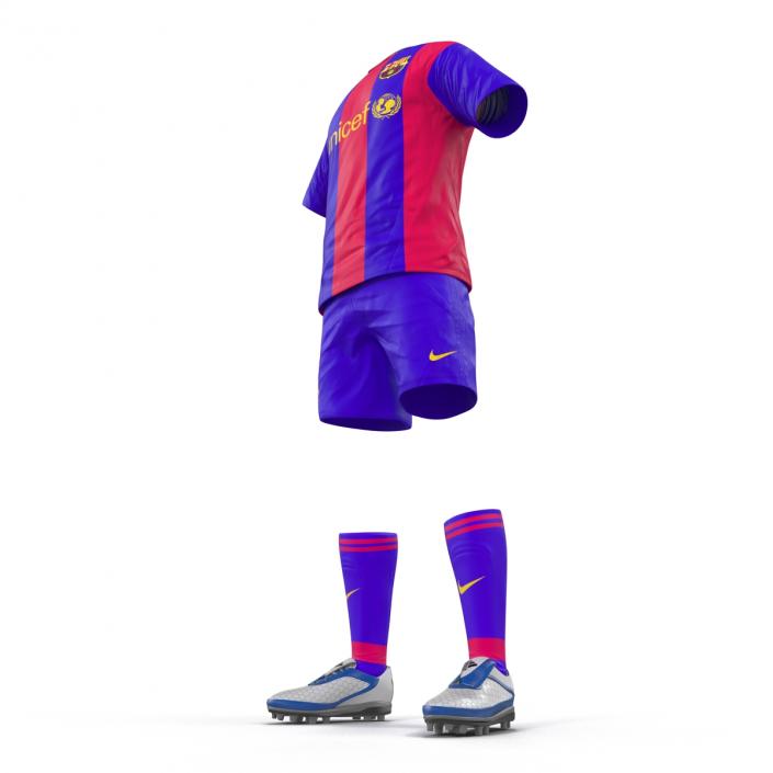 Soccer Clothes Barcelona 3D model