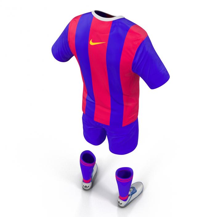 Soccer Clothes Barcelona 3D model