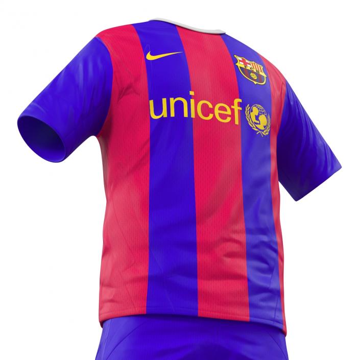 Soccer Clothes Barcelona 3D model