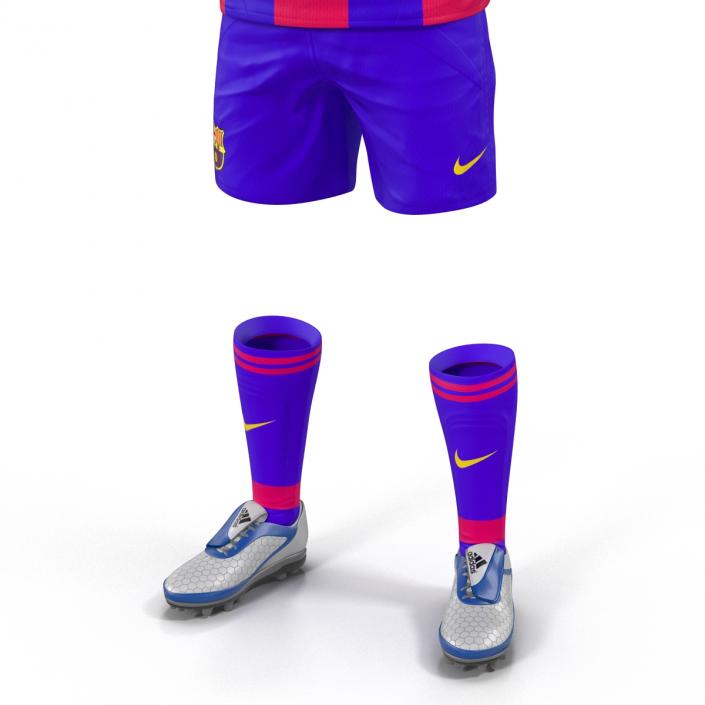 Soccer Clothes Barcelona 3D model