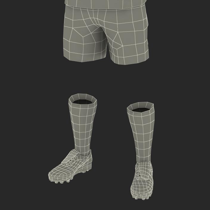 Soccer Clothes Barcelona 3D model