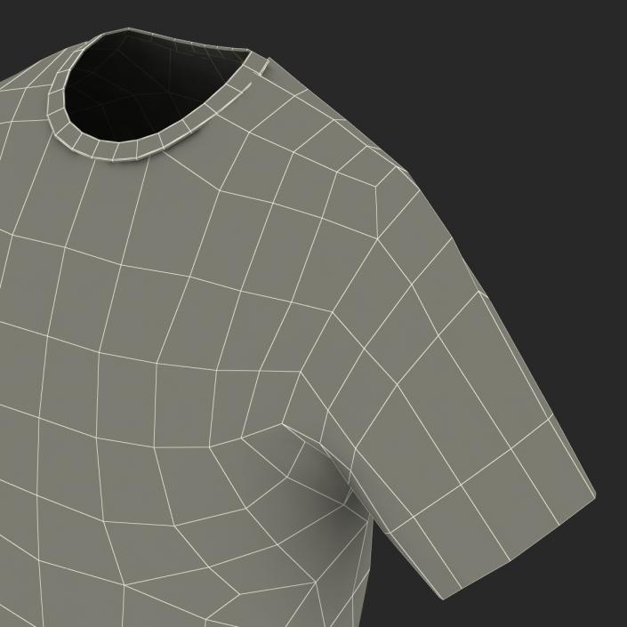 Soccer Clothes Barcelona 3D model