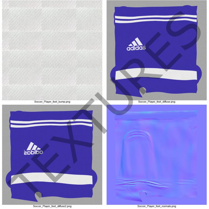 Soccer Clothes Chelsea 3D