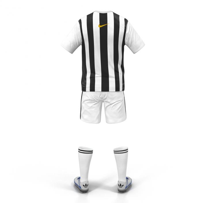 3D Soccer Clothes Juventus model