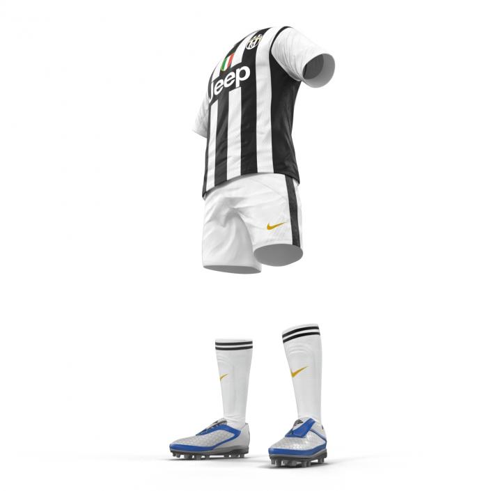 3D Soccer Clothes Juventus model