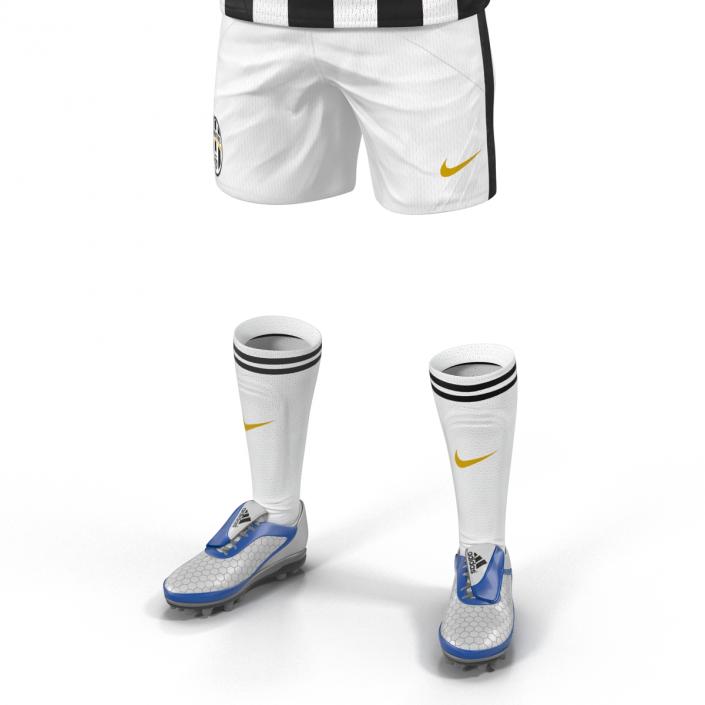 3D Soccer Clothes Juventus model