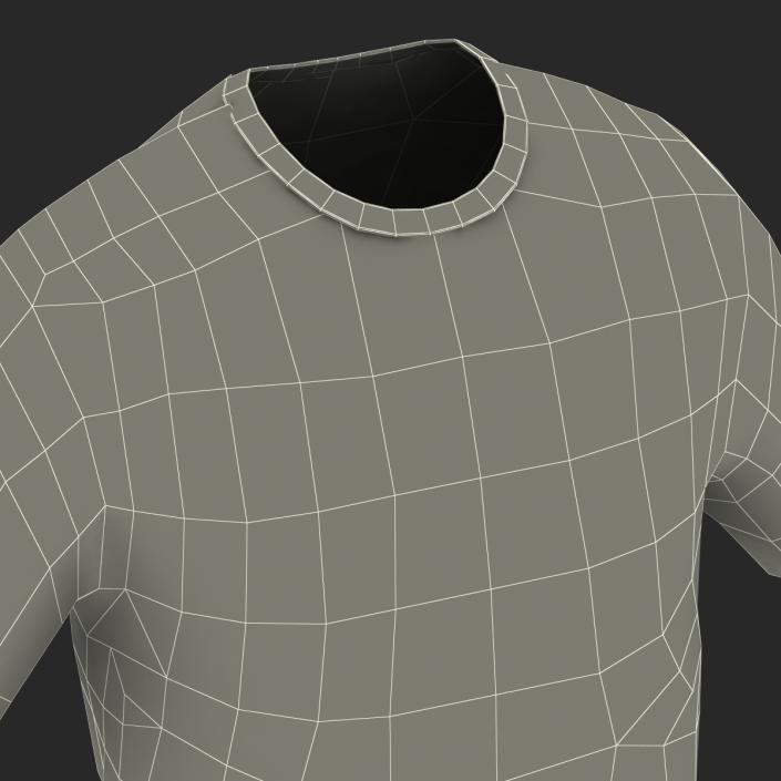 3D model Soccer Clothes Milan