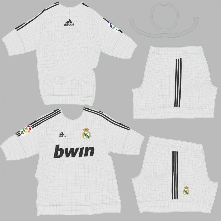 3D Soccer Clothes Real Madrid