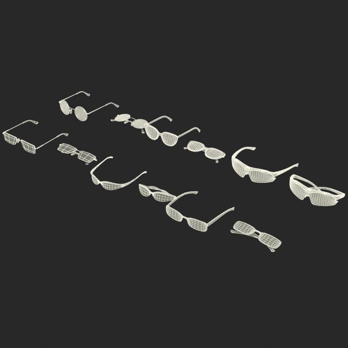 3D model Glasses Collection 2