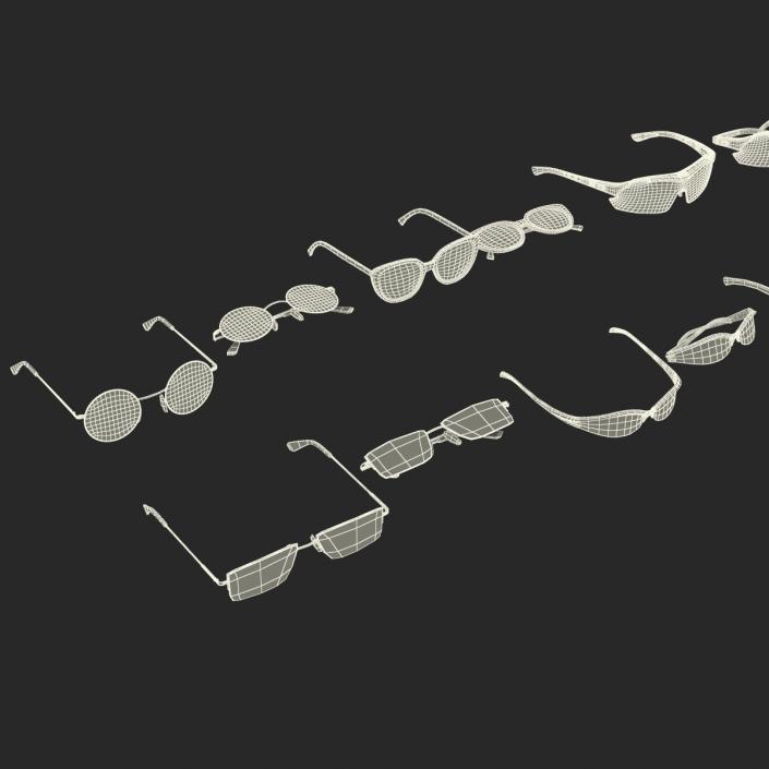 3D model Glasses Collection 2