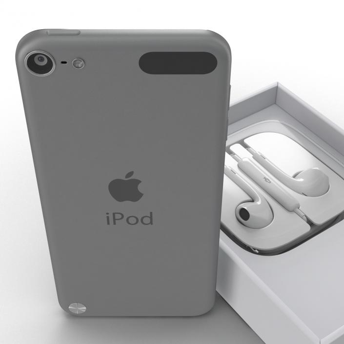 iPod Touch Blue 3D Models Set 3D model